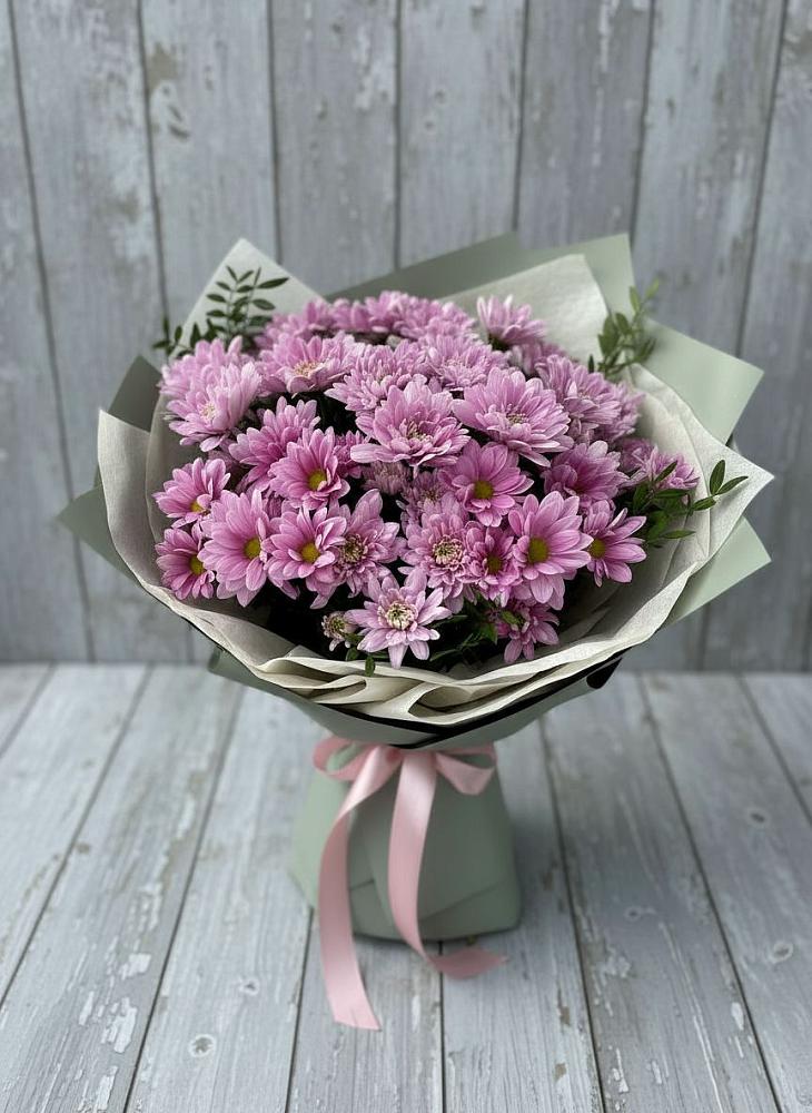 Букет цветов из: Хризантемы в Елизаветинской Краснодарского края