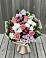 Букет цветов из: Альстромерии, Гвоздики, Розы и Хризантемы в Елизаветинской Краснодарского края