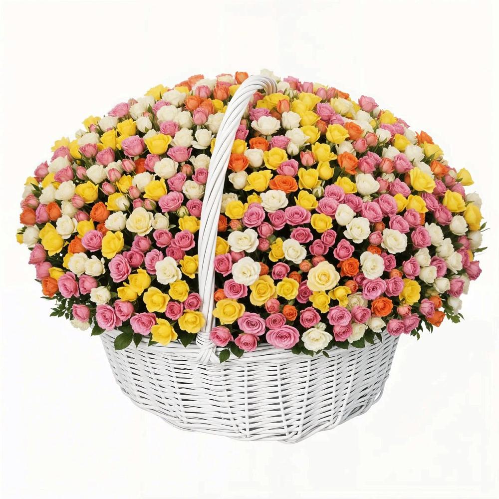 Премиум букет из: Розы в Елизаветинской Краснодарского края