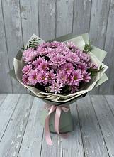 Букет цветов из:  Хризантемы в Елизаветинской Краснодарского края