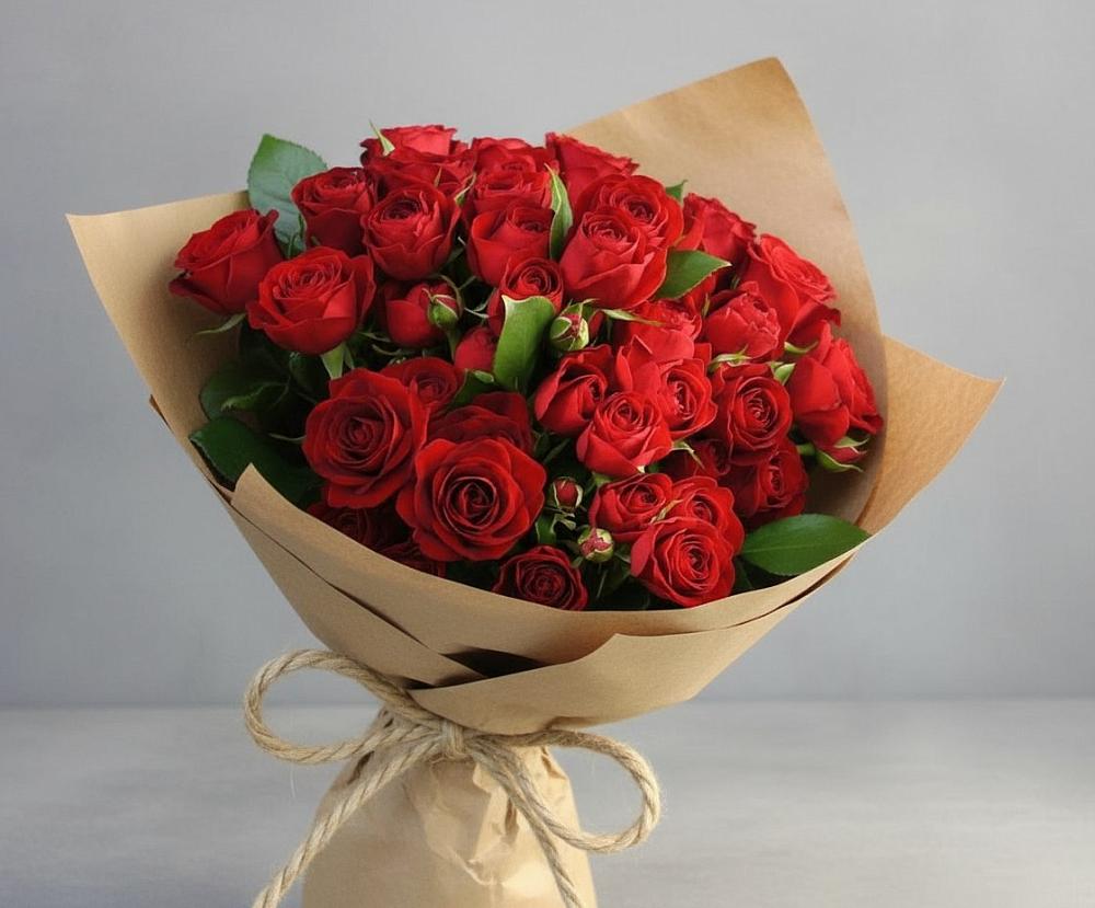 Букет Любовный роман в Елизаветинской Краснодарского края