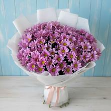 Букет цветов из:  Хризантемы в Елизаветинской Краснодарского края