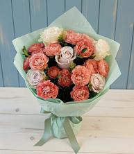 Букет цветов из:  Розы в Елизаветинской Краснодарского края