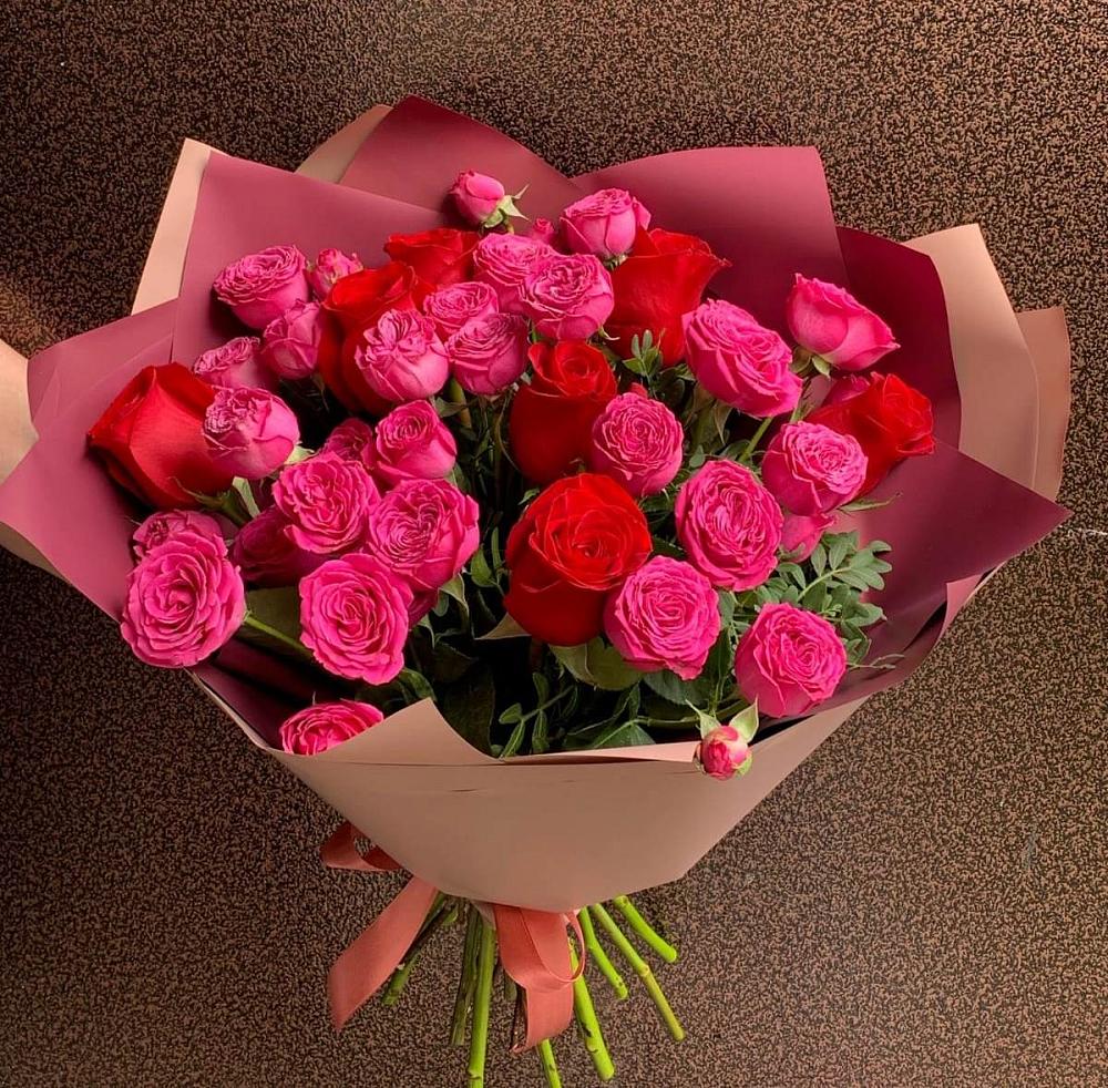 Букет В объятьях нежности в Елизаветинской Краснодарского края