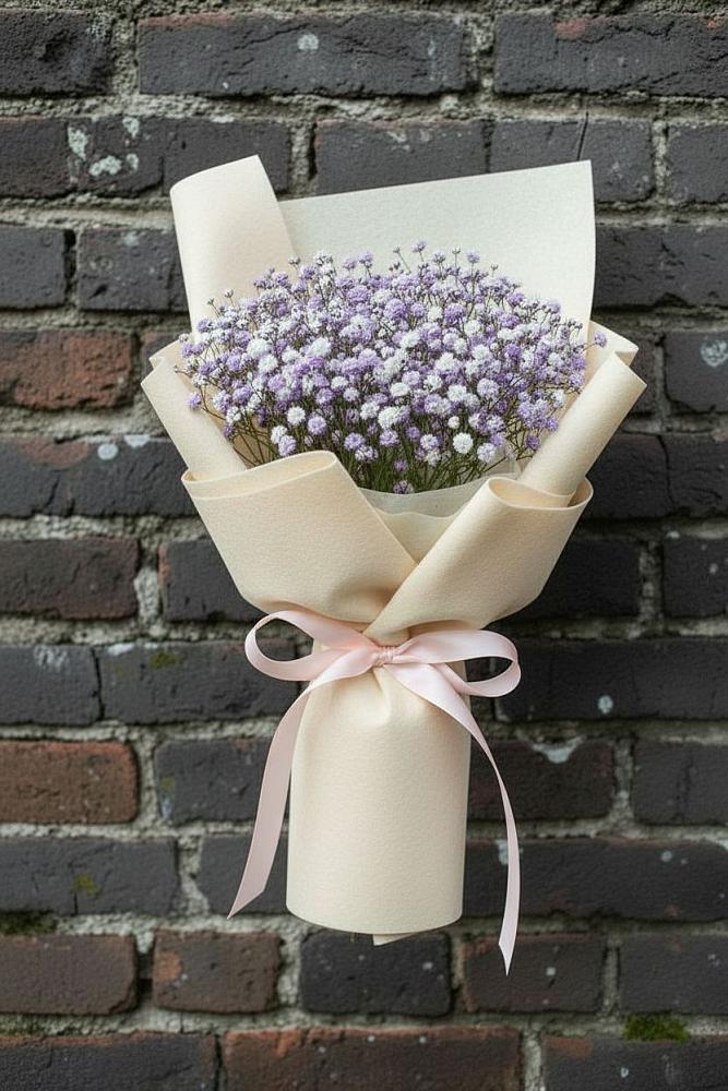 Букет цветов из: Гипсофила в Елизаветинской Краснодарского края