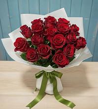 Букет Красные розы в Елизаветинской Краснодарского края
