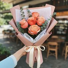 Букет цветов из:  Розы #REPLACE_PRED# Елизаветинской Краснодарского края