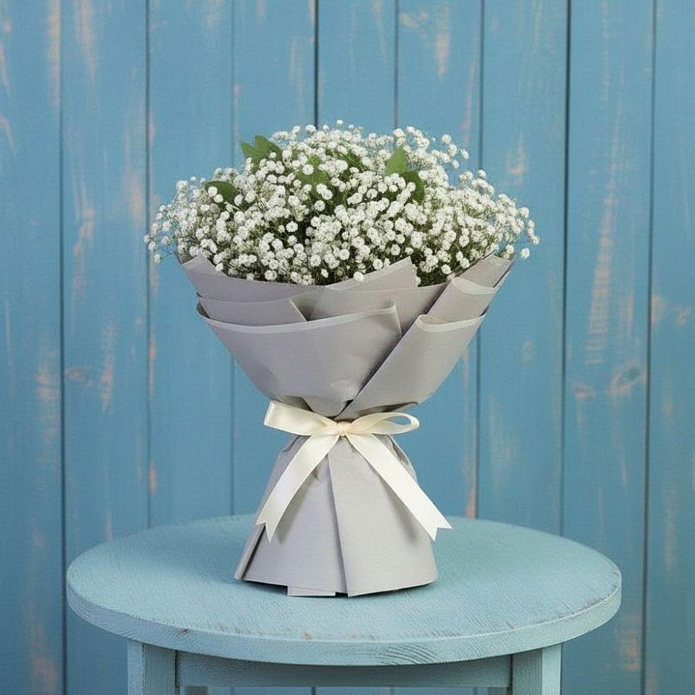 Букет цветов из: Гипсофила в Елизаветинской Краснодарского края