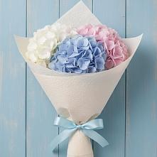 Букет цветов из:  Гортензия в Елизаветинской Краснодарского края