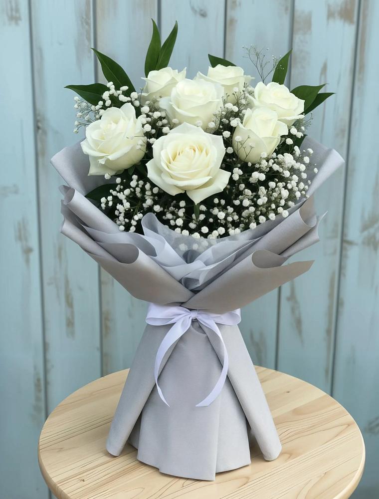 Букет цветов из: Розы в Елизаветинской Краснодарского края