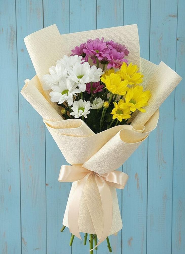 Букет цветов из: Хризантемы в Елизаветинской Краснодарского края