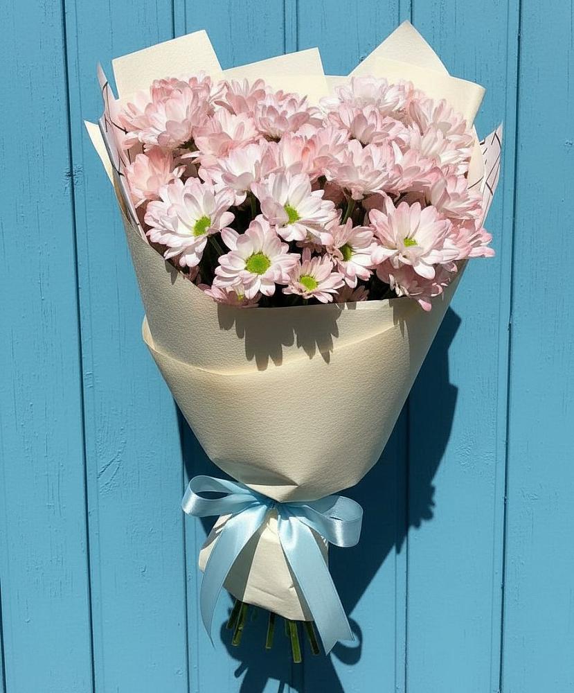 Букет цветов из: Хризантемы в Елизаветинской Краснодарского края