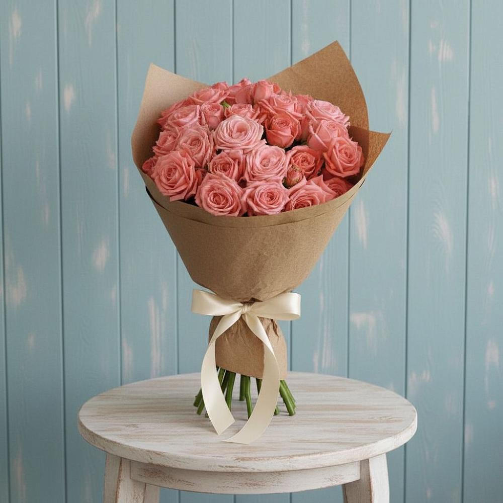 Букет цветов из: Розы в Елизаветинской Краснодарского края