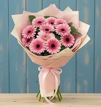 Букет цветов из:  Герберы в Елизаветинской Краснодарского края