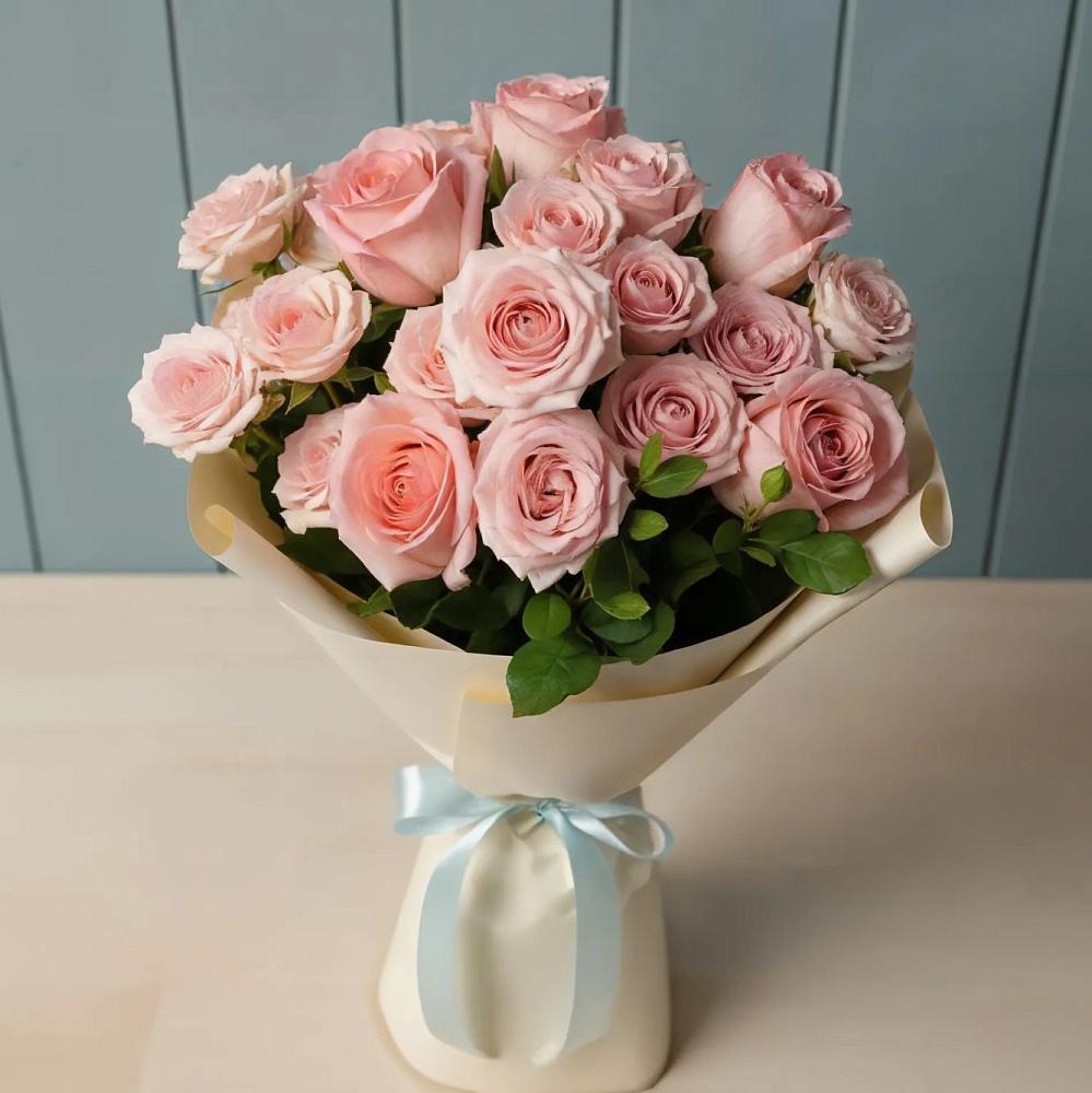 Букет Розовый шарм в Елизаветинской Краснодарского края